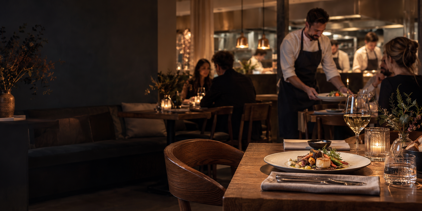 Beispielwebseite für ein Restaurant